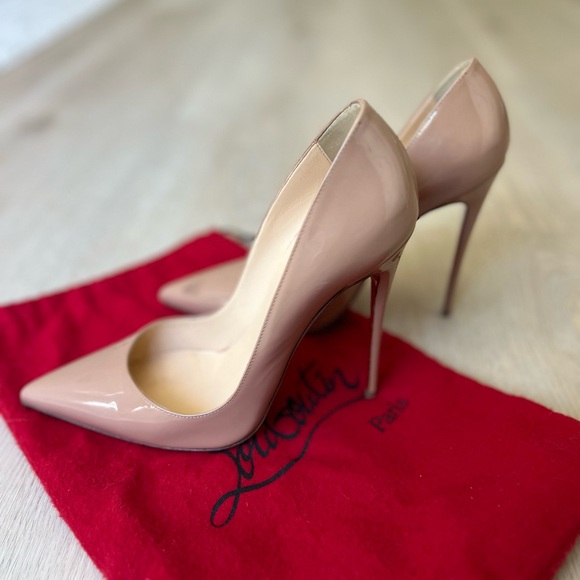 Christian Louboutin So Kate 120mm Pumps Patent Blush Leather - Picture 6 of 12